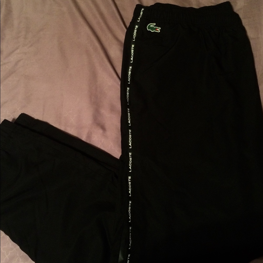 Lacoste track pants (black)
